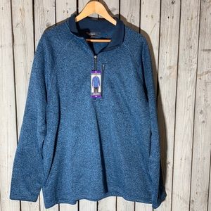 MENS Eddie Bauer Radiator Fleece 1/4 Zip